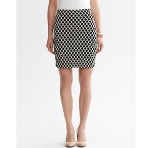 Banana Republic Cashmere & Cotton Honeycomb Skirt